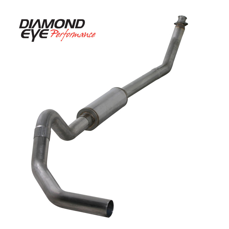 Diamond Eye KIT 4in TB SGL SS: 98.5-02 DODGE CUMMINS 5.9L K4212S