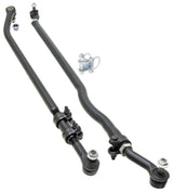 RockJock JK Currectlync Steering Sys. w/Flipped Drag Link 1.65in Dia. Tie Rod 1.3in Dia. w/Hardware JK-9704P