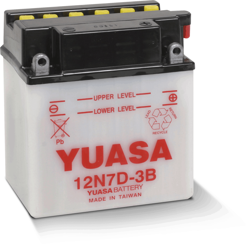 Yuasa 12N7D-3B Conventional 12 Volt Battery YUAM227DB