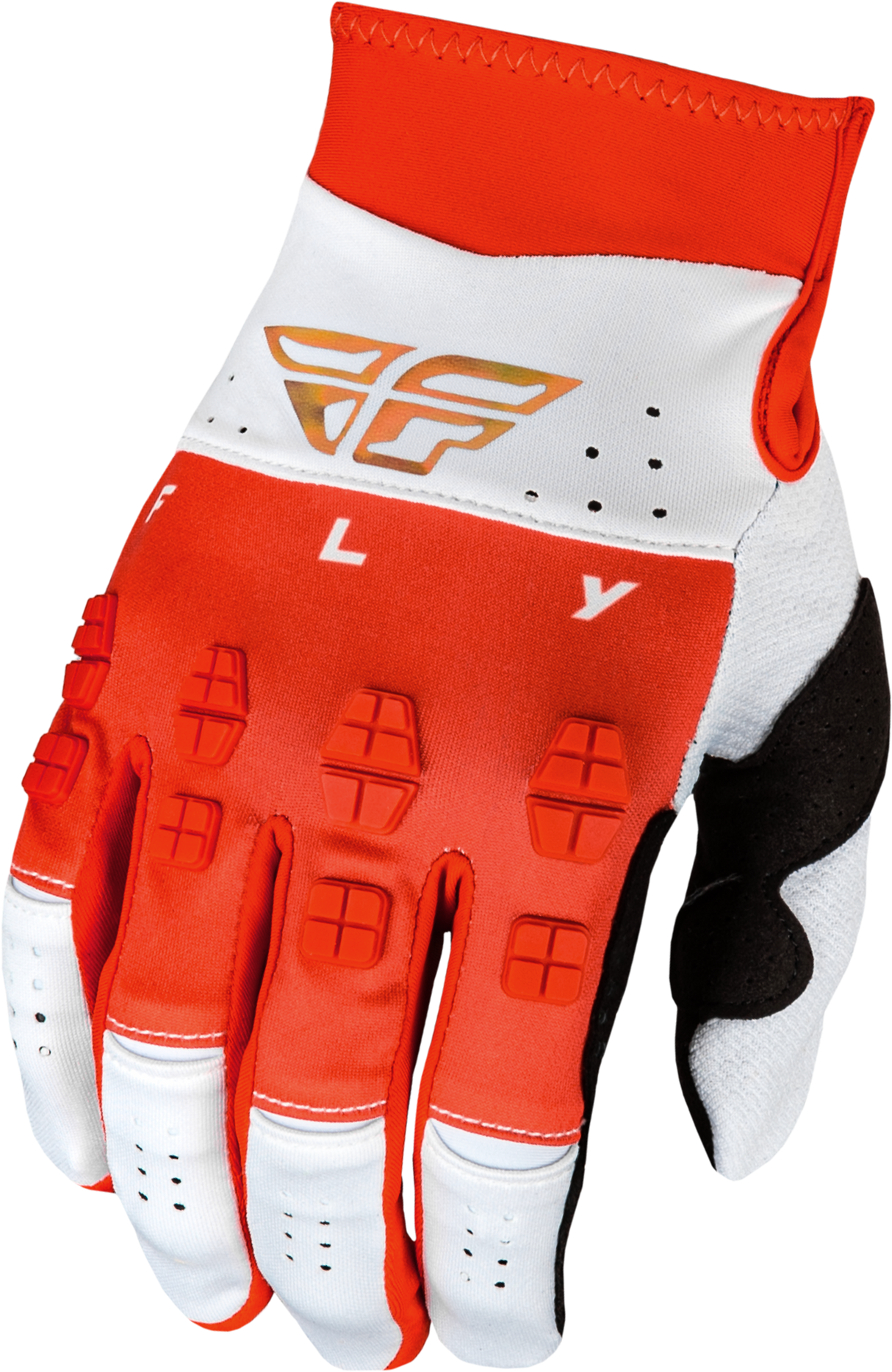 FLY RACING Evolution Dst Le Podium Gloves Red/Wht/Red Iridium Lg 377-115L