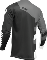 THOR Youth Sector Checker Jersey - Black/Gray - 2XS 2912-2406