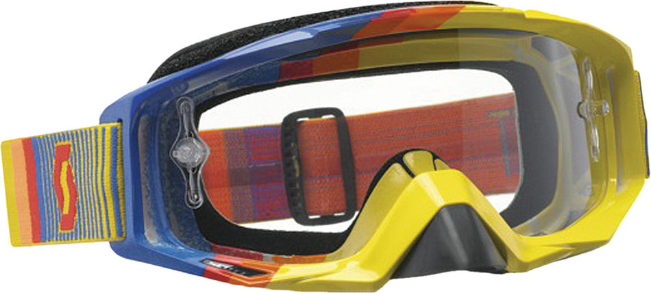 SCOTT Tyrant Goggle Fade Yellow/Blue W/Clear Lens 221330-4046041