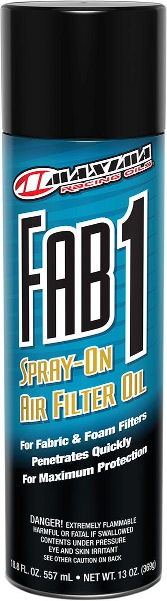 MAXIMA RACING OIL Fab1 Filter Oil - 13 oz. net wt. - Aerosol 61920-N