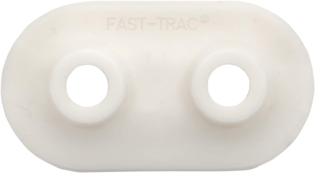 FAST-TRAC Backer Plates - White - Double - 48 Pack 556SPW-48