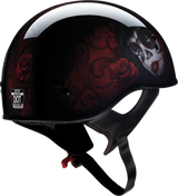 Z1R Vagrant Helmet - Red Catrina - Black/Red - Large 0103-1316