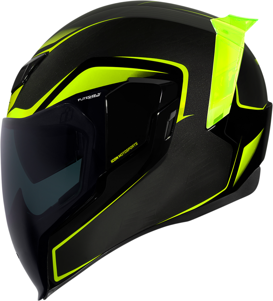 Open Box new  ICON Airflite™ Helmet - Crosslink - Hi-Viz - Medium 0101-14073