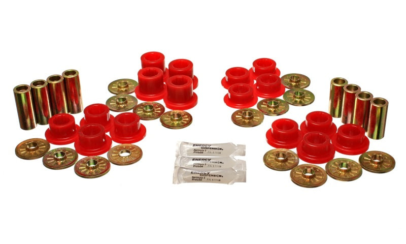 Energy Suspension 92-02 Dodge Viper Red Rear Control Arm Bushing Set 5.3126R