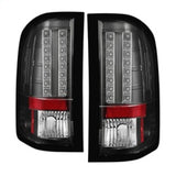 Spyder Chevy Silverado 07-13 LED Tail Lights Blk ALT-YD-CS07-LED-BK 5001771