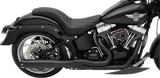 BASSANI XHAUST B1 2:1 Exhaust - Black 1S18RB