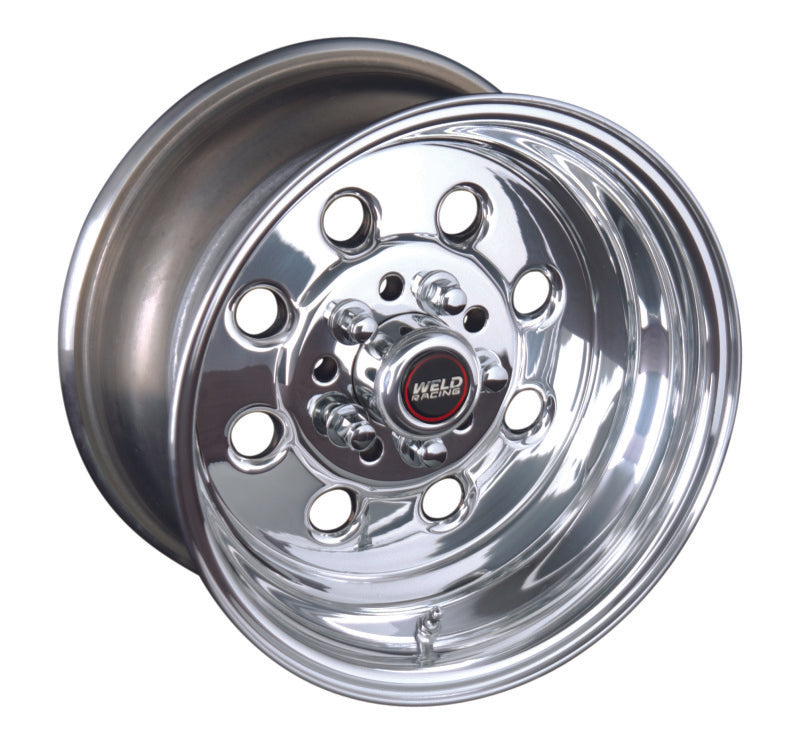 Weld Draglite 15x8 / 5x4.5 & 5x4.75 BP / 4.5in. BS Polished Wheel - Non-Beadlock 90-58348