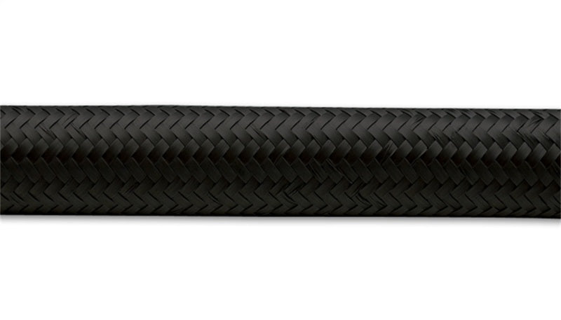 Vibrant -16 AN Black Nylon Braided Flex Hose (10 foot roll) 11973