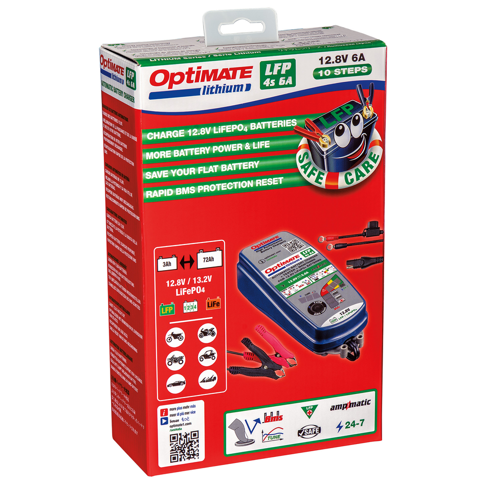 TECMATE Optimate Battery Charger - Lithium TM391