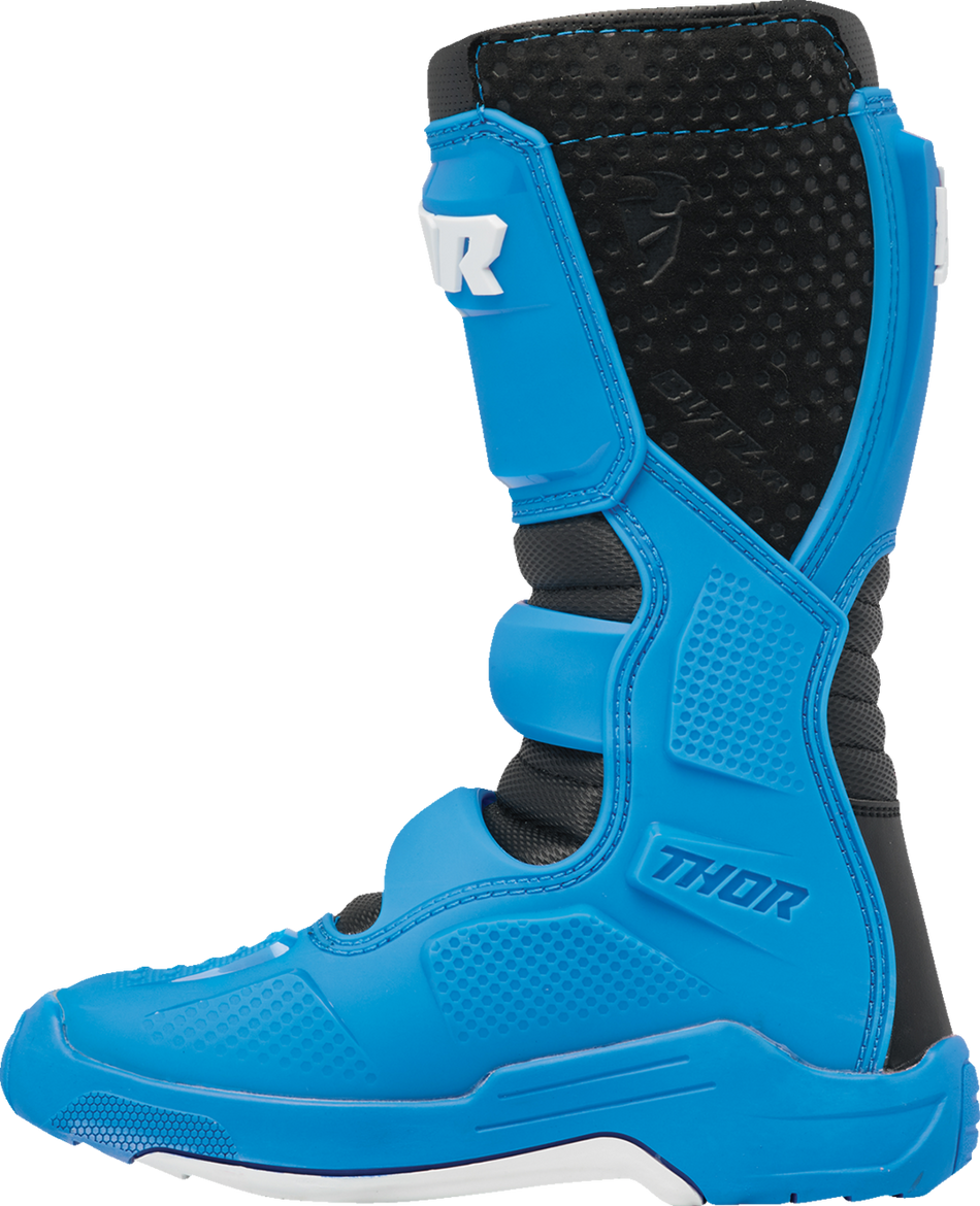 THOR Youth Blitz XR Boots - Black/Blue - Size 1 3411-0731