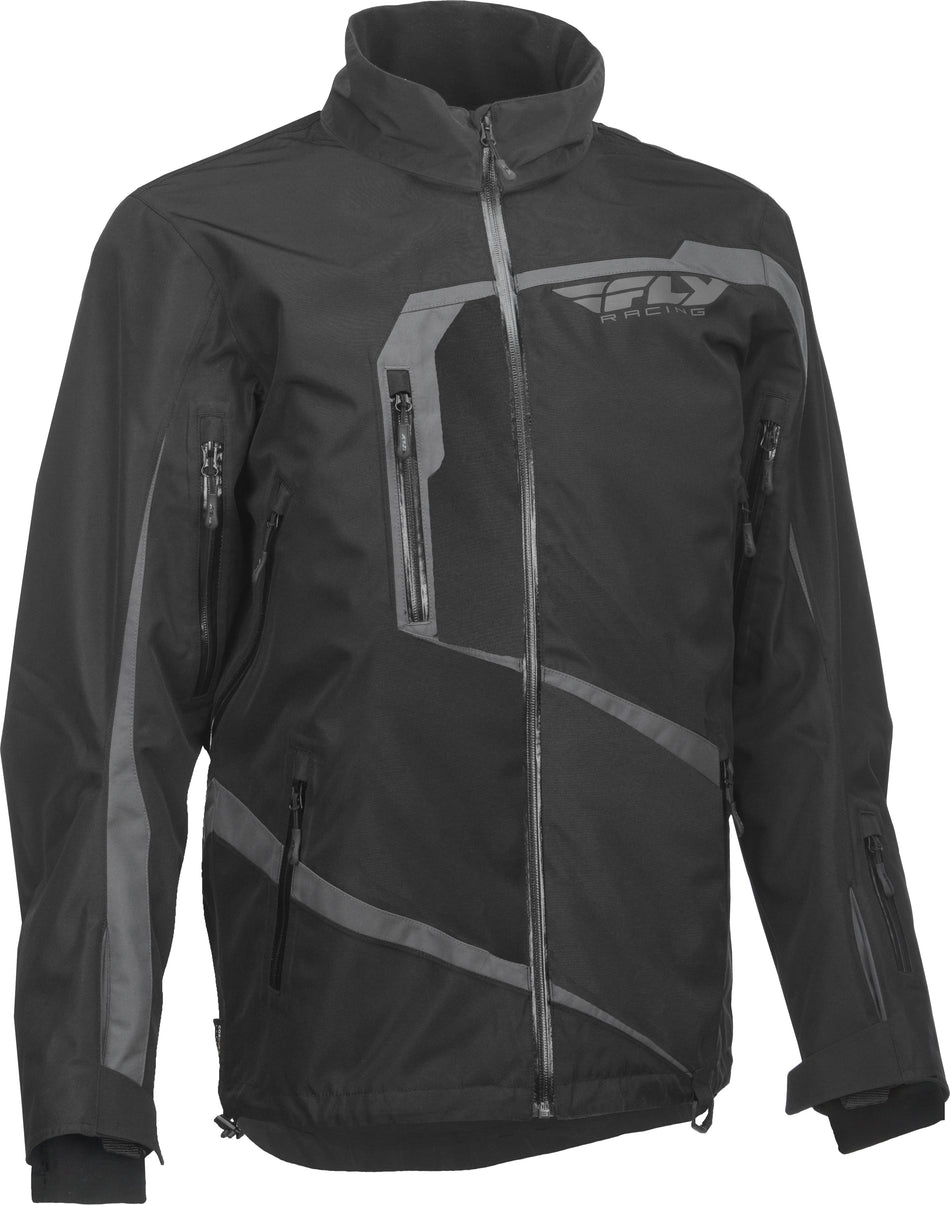 FLY RACING Carbon Jacket Black/Grey S #6152 470-4030S