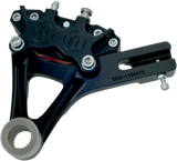 PERFORMANCE MACHINE (PM) 4-Piston Caliper - Rear - Black Ops - 08-17 FXD 1259-0052-SMB