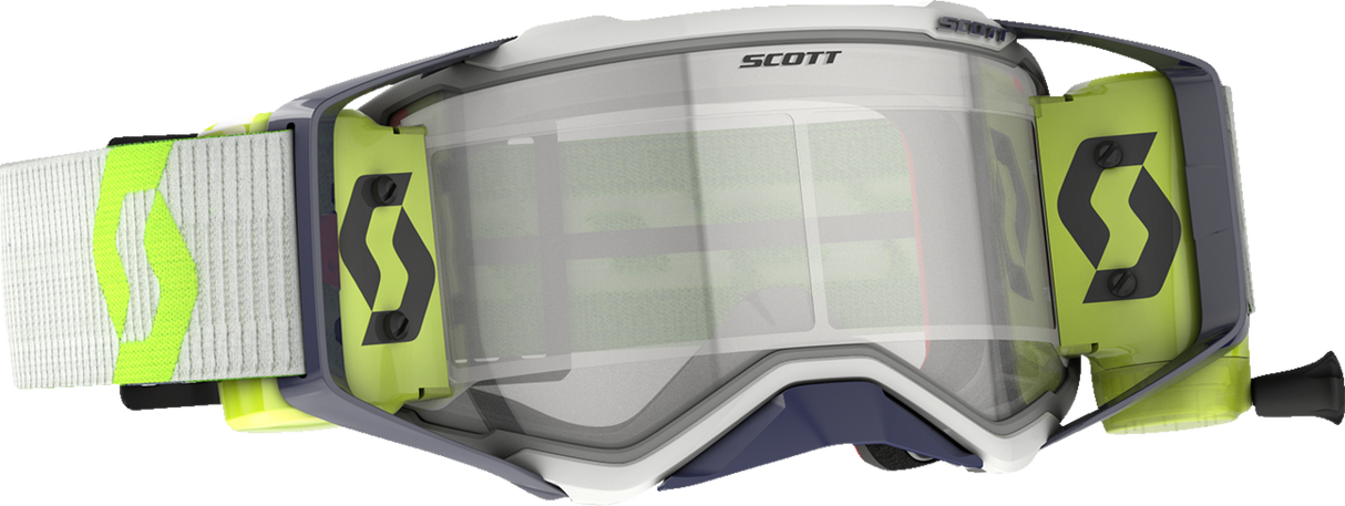 SCOTT Prospect WFS Goggles - Gray/Yellow - Clear Works 272822-1120113