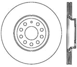 StopTech Power Slot 09 VW CC (Passat CC) / 06-09 Passat (ex Syncro) Right Rear CRYO-STOP Slotted Ro 126.33113CSR