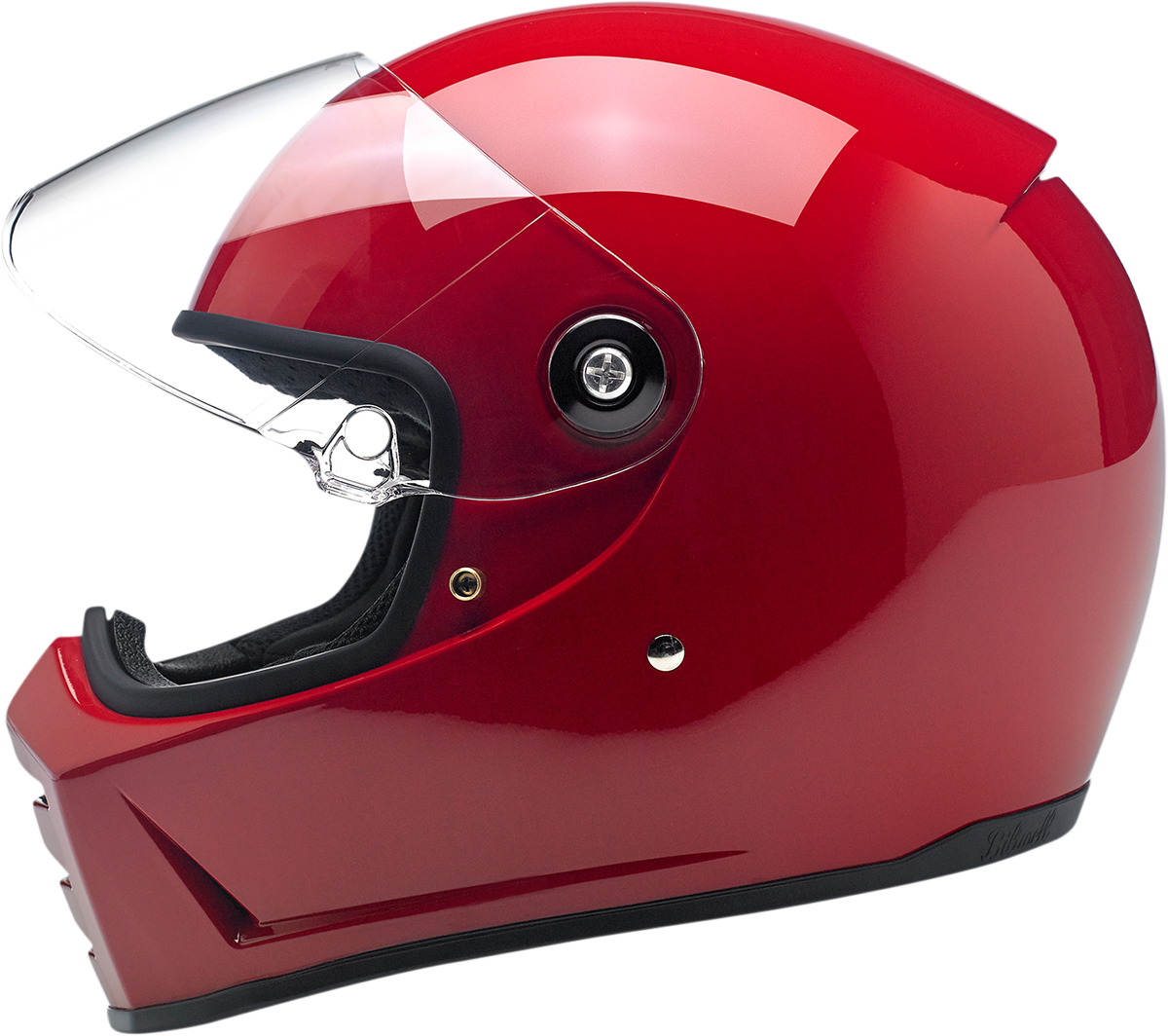 BILTWELL Lane Splitter Helmet - Gloss Blood Red - XS 1004-837-101