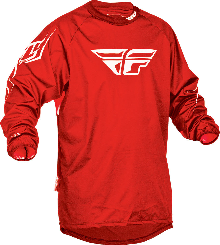 FLY RACING Windproof Technical Jersey Red 2x 367-8022X
