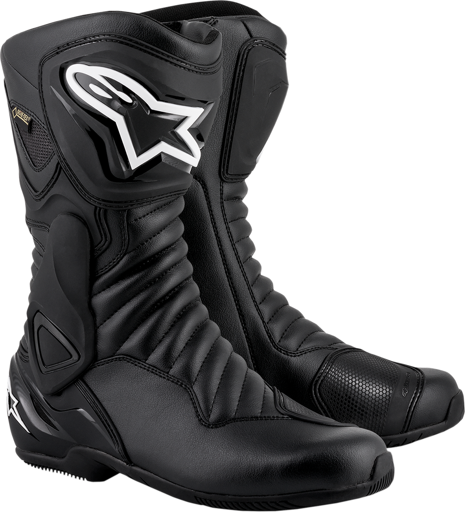 ALPINESTARS SMX-6 v2 Gore-Tex Boots - Black - US 8 / EU 42 2333017-1100-42