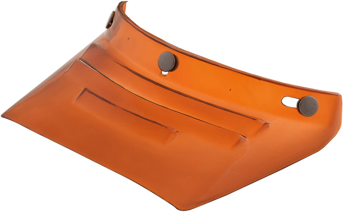 AFX Vintage 3-Snap Visor - 3-Vents - Amber 0132-1022