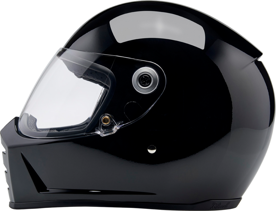 BILTWELL Lane Splitter Helmet - Gloss Black - Medium 1004-101-503
