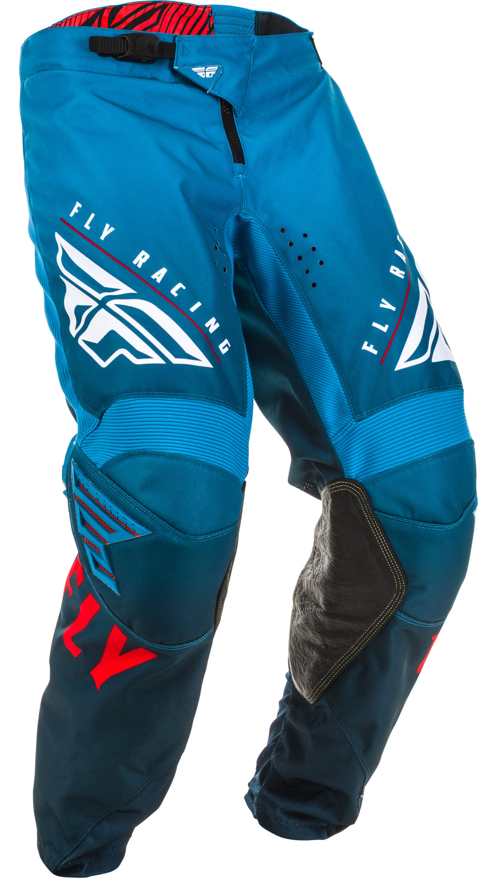 FLY RACING Kinetic K220 Pants Blue/White/Red Sz 18 373-53118