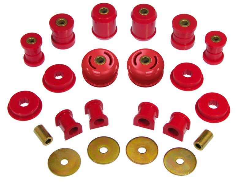 Prothane Mitsubishi Evo 8 Total Kit - Red 13-2003