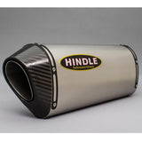 Hindle evolution full system kawasaki ninja 650/z650 2017-21 titanium evolution - carbon tip