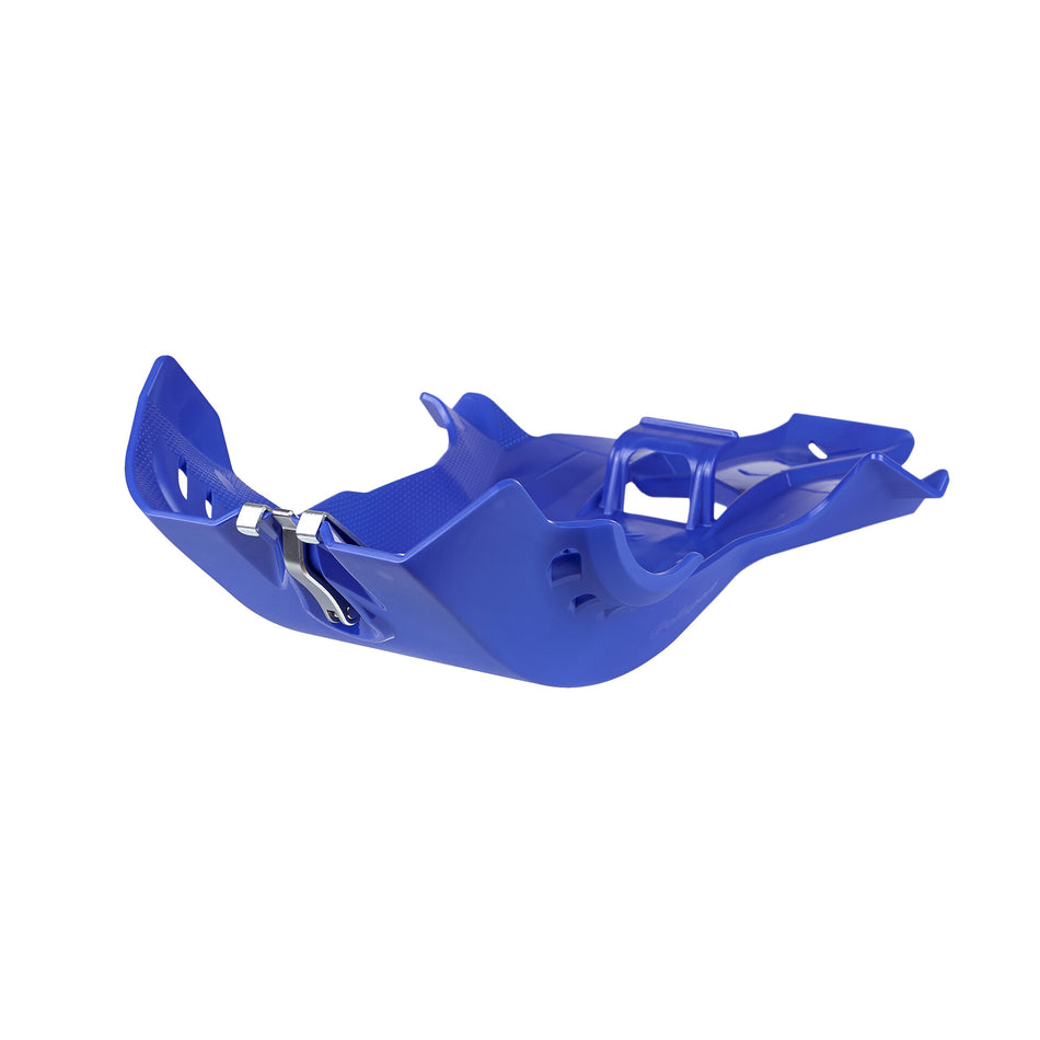 POLISPORT Fortress Skid Plate W/Link Protector Blue 8475100002