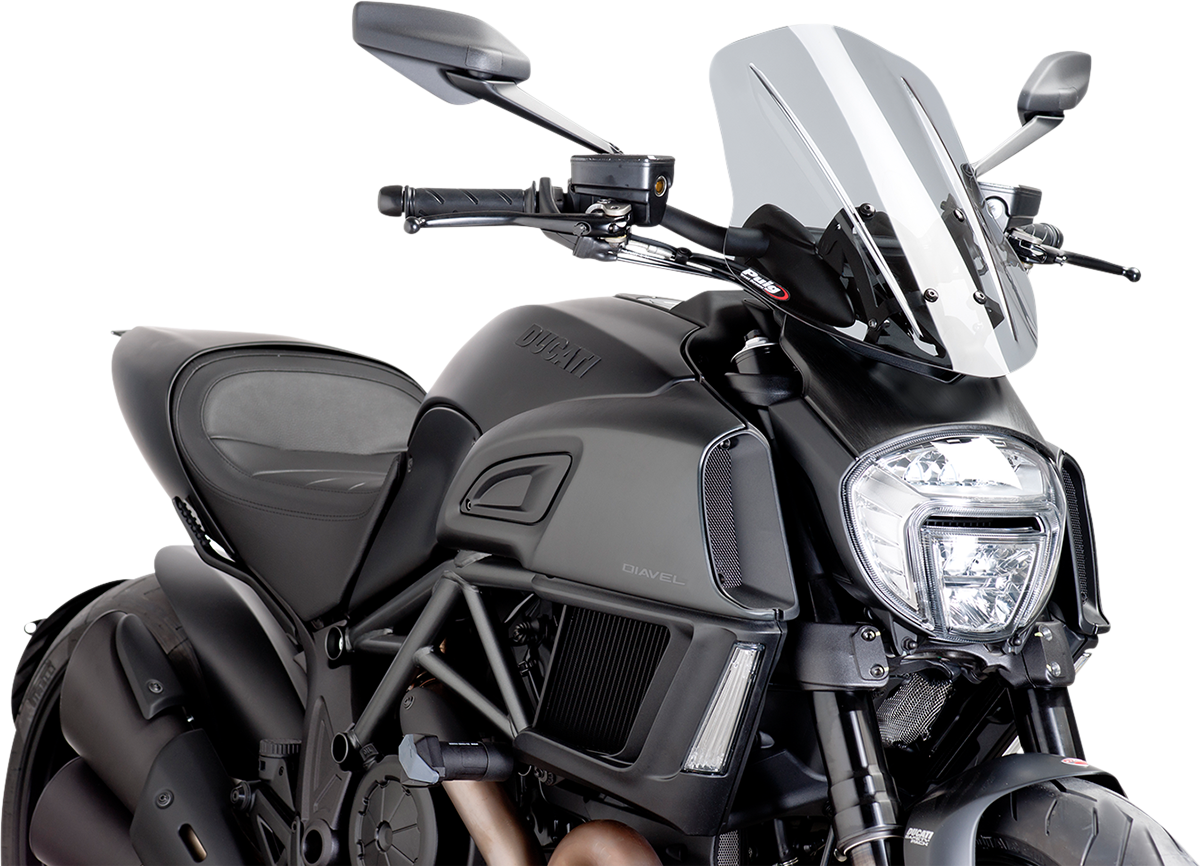 Cúpula PUIG HI-TECH PARTS Nueva Generación - Ahumado - Diavel 7570H 