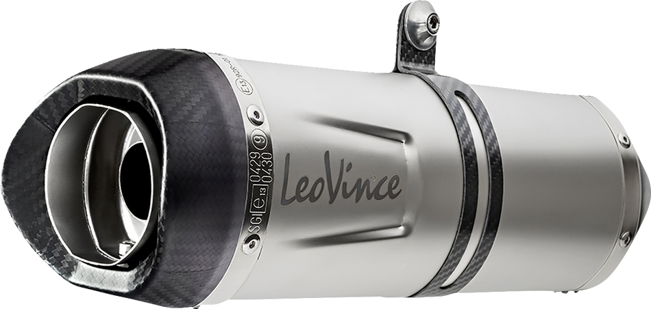 LEOVINCE LV One EVO Exhaust System - Stainless Steel  Ninja 650/ Versys  2021-2023  14379E