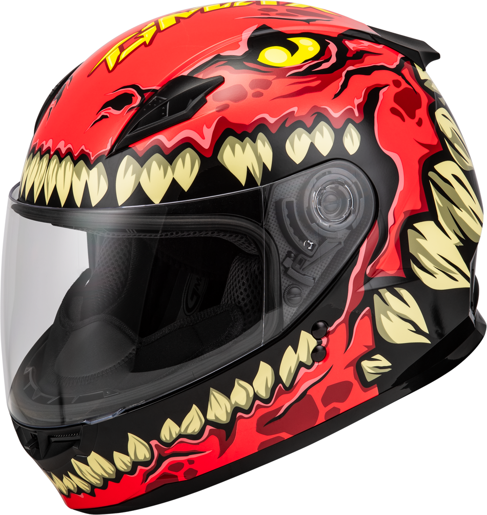 GMAX Youth Gm-49y Drax Helmet Red Yl F1499372