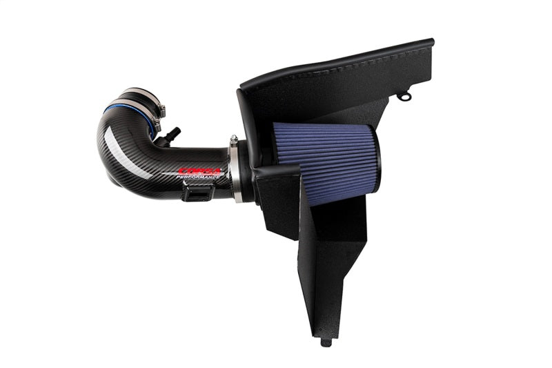 Corsa 2018+ Ford Mustang GT 5.0L V8 MaxFlow 5 Oiled Open Element Carbon Fiber Air Intake - Black 44006