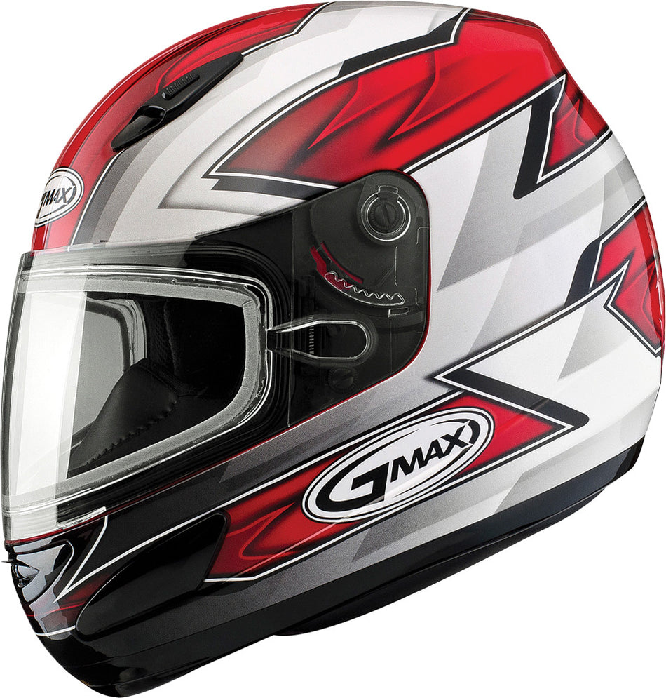 GMAX Gm-48s Helmet Razor Red/White/Silver S G6481304 TC-1