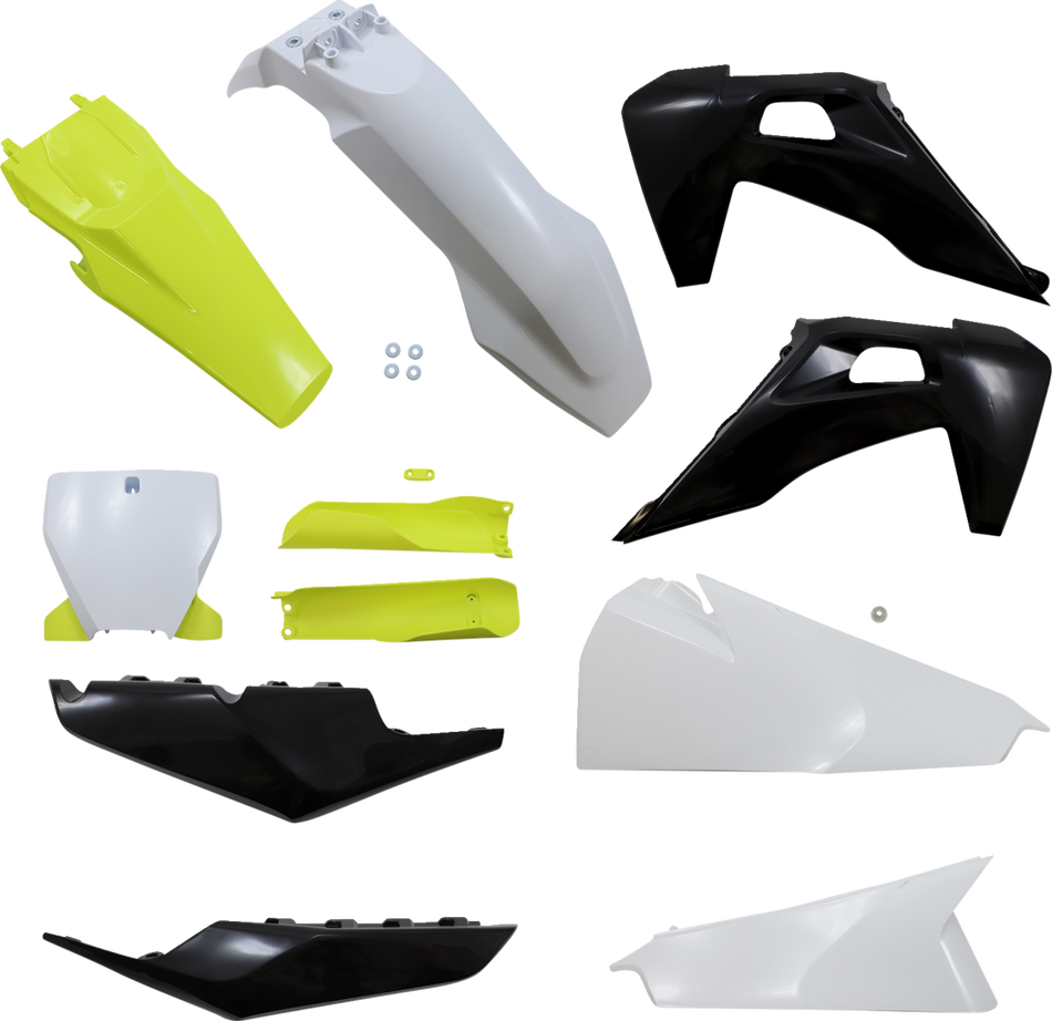 ACERBIS Standard Replacement Body Kit - White/Black/Yellow 2726557296