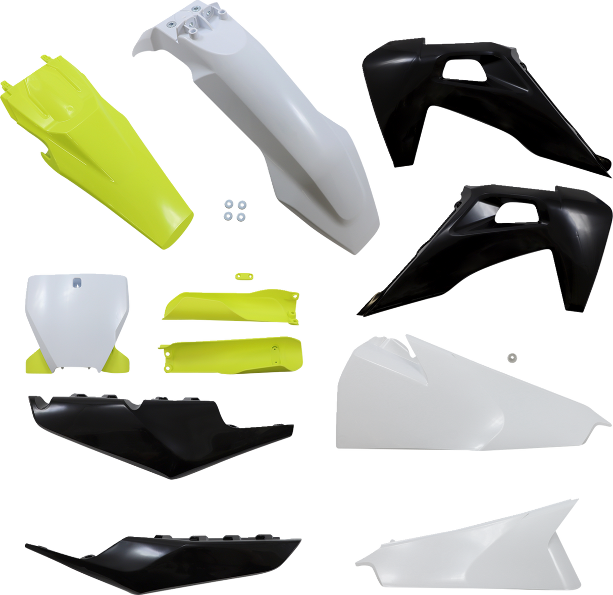 ACERBIS Standard-Ersatz-Bodykit – Weiß/Schwarz/Gelb 2726557296