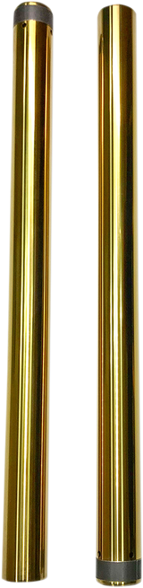 PRO-ONE PERF.MFG. Fork Tube - Gold - 49 mm - 25.50" Length 105120G