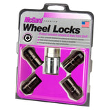 McGard Wheel Lock Nut Set - 4pk. (Cone Seat) M14X1.5 / 21mm & 22mm Dual Hex / 1.639in. L - Black 24216