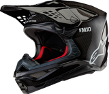 ALPINESTARS Supertech M10 Helm - Solid - MIPS® - Schwarz-Carbon glänzend - XL 8300323-1188-XL