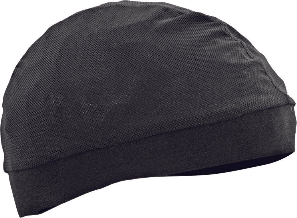 ZAN Skull Cap Mesh W/Comfort Band Black WSC114M