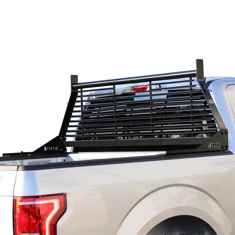 Westin 1999-2018 Chevrolet/Ford/GMC/Toyota Silverado/Sierra 1500/2500/3500 HD Headache Rack - Black 57-8025