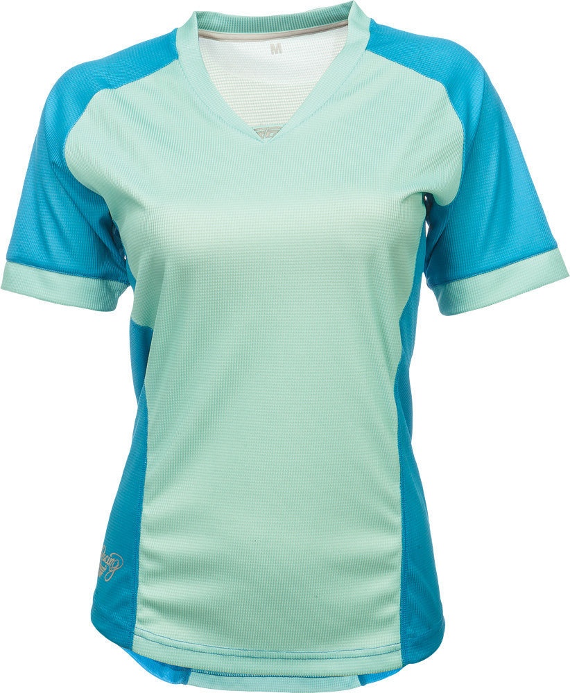 FLY RACING Lilly Ladies Jersey Turquoise L 356-6119L