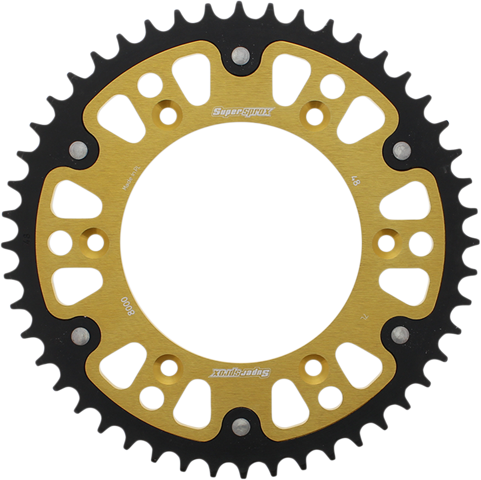 SUPERSPROX Stealth Rear Sprocket - 48 Tooth - Gold - Beta RST-8000-48-GLD