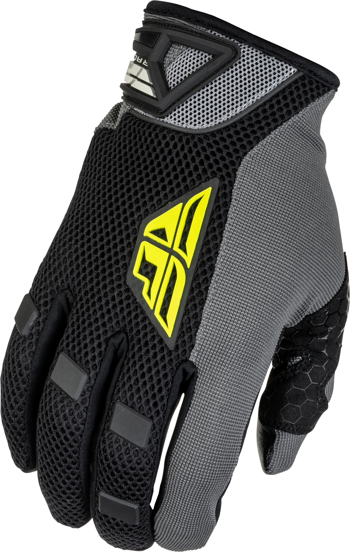 FLY RACING Coolpro Gloves Black/Hi-Vis 2x 476-40272X