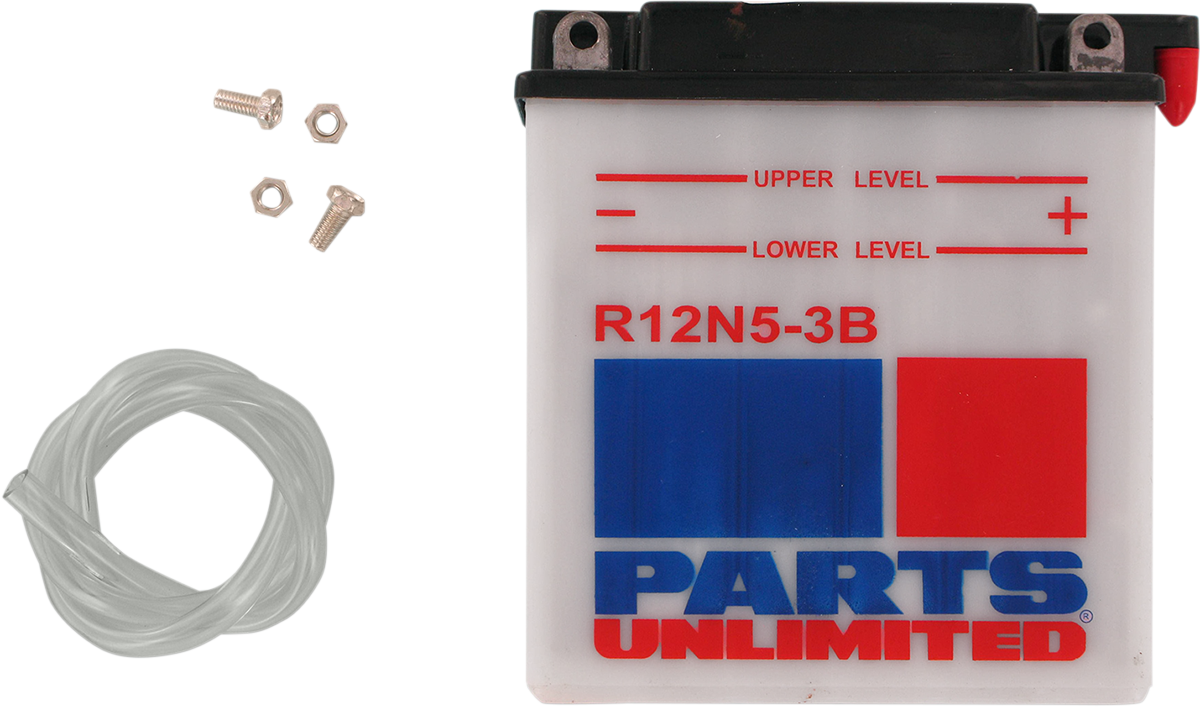 Parts Unlimited Conventional Battery 12n5-3b