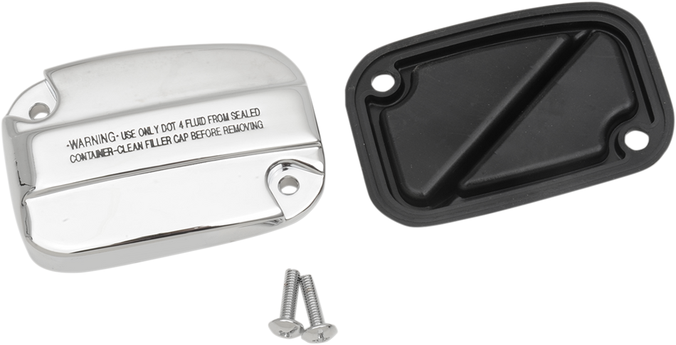DRAG SPECIALTIES Master Cylinder Cover - Clutch - Chrome 77668
