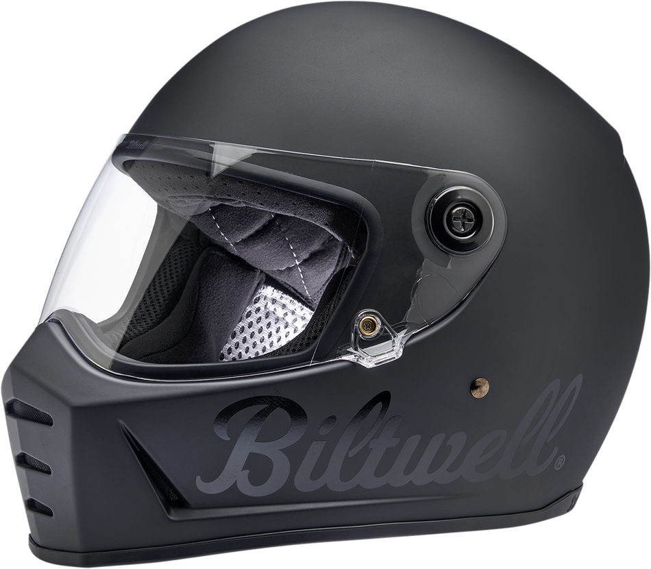 BILTWELL Lane Splitter Helmet - Flat Black Factory - 2XL 1004-638-106