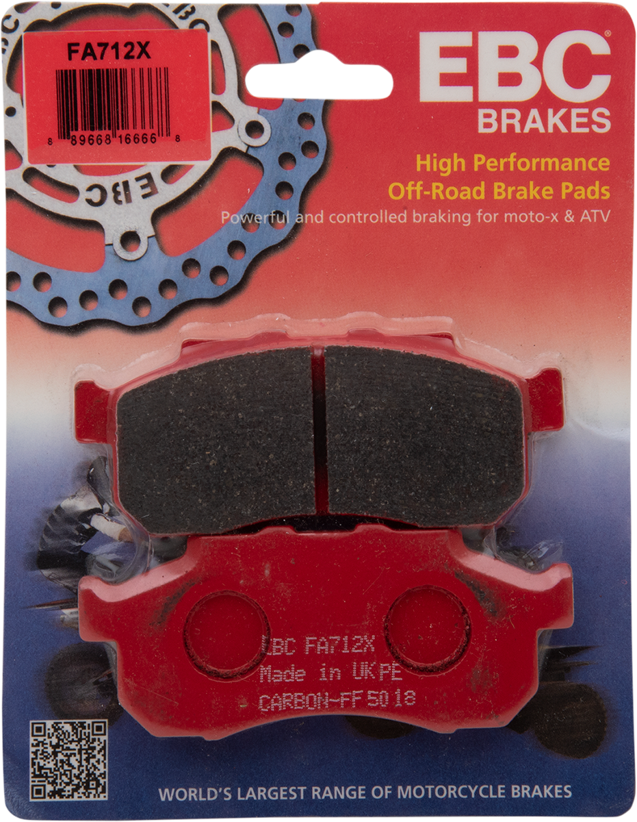 EBC Sport Carbon Brake Pads FA712X