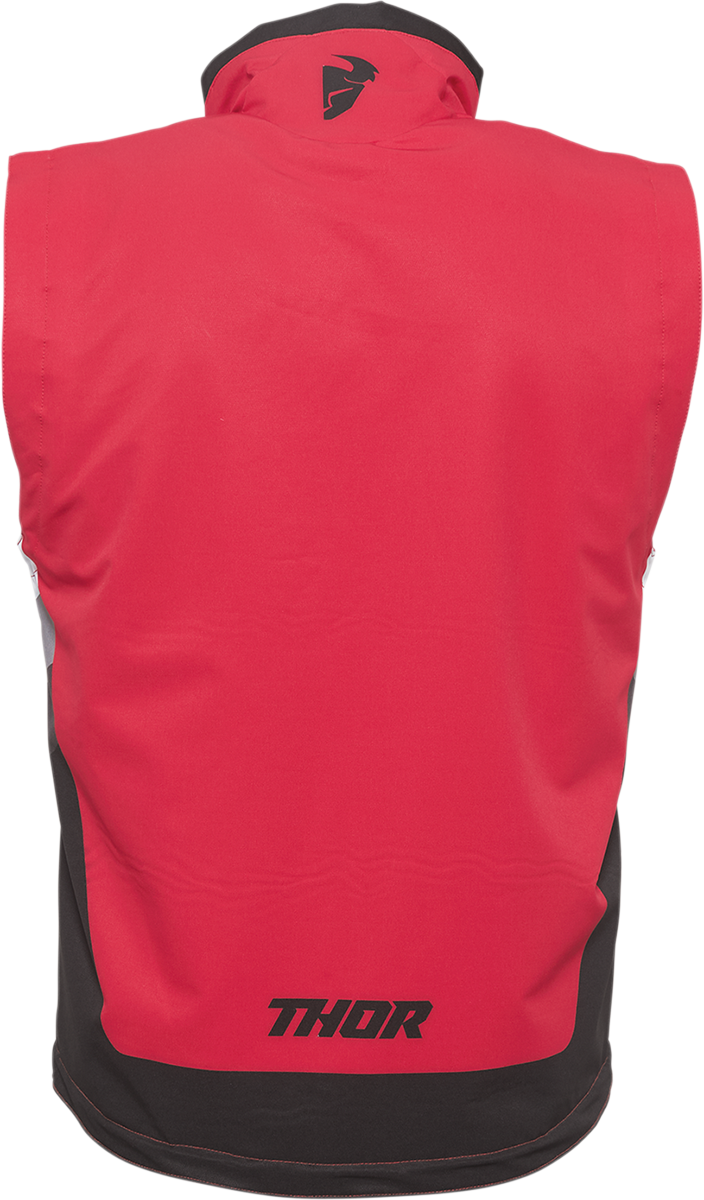 THOR Warmup Vest - Red/Black - Large 2830-0591